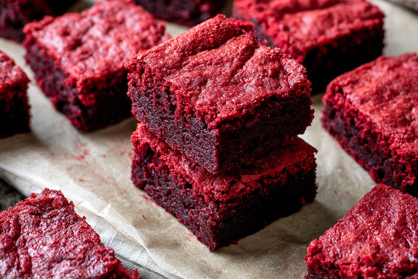 Red Velvet Brownies
