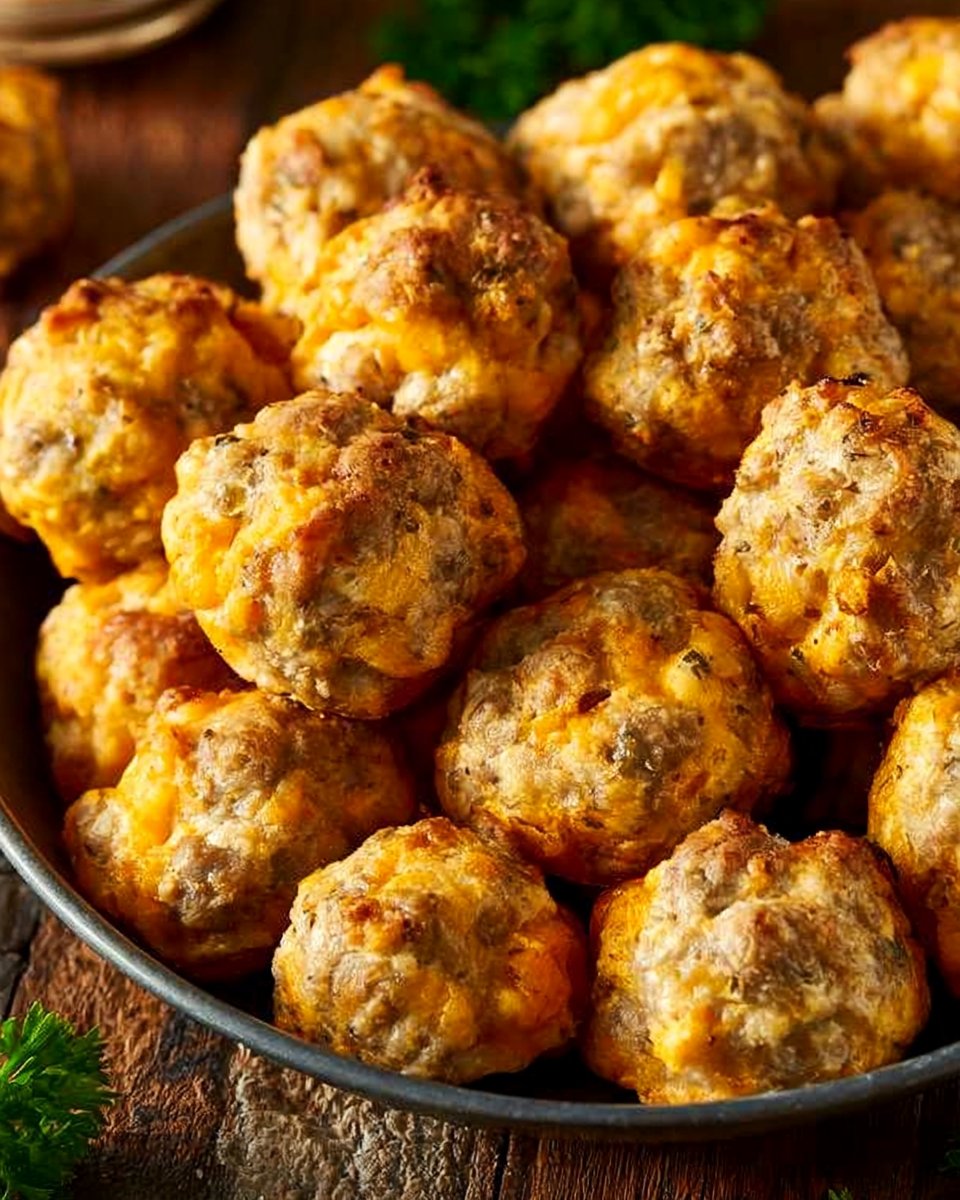 Bisquick Sausage Balls