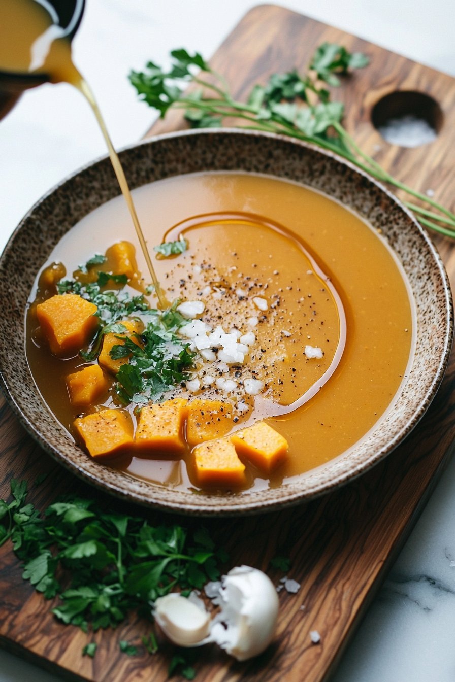 Crockpot Butternut Squash Soup