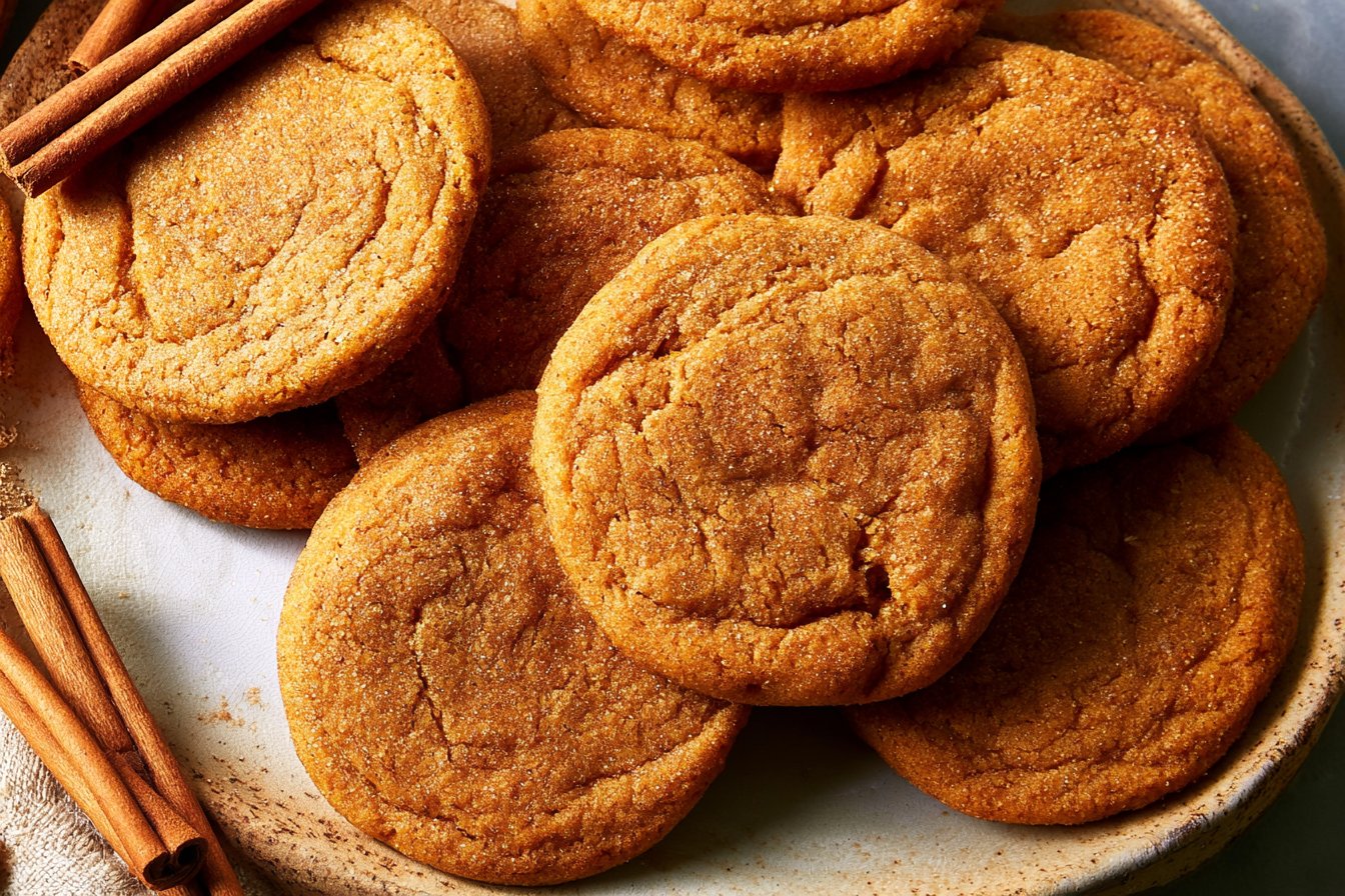 Easy Chewy Pumpkin Spice Cookies