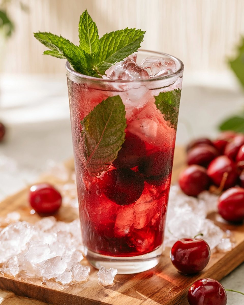 Cherry Hibiscus Refresher