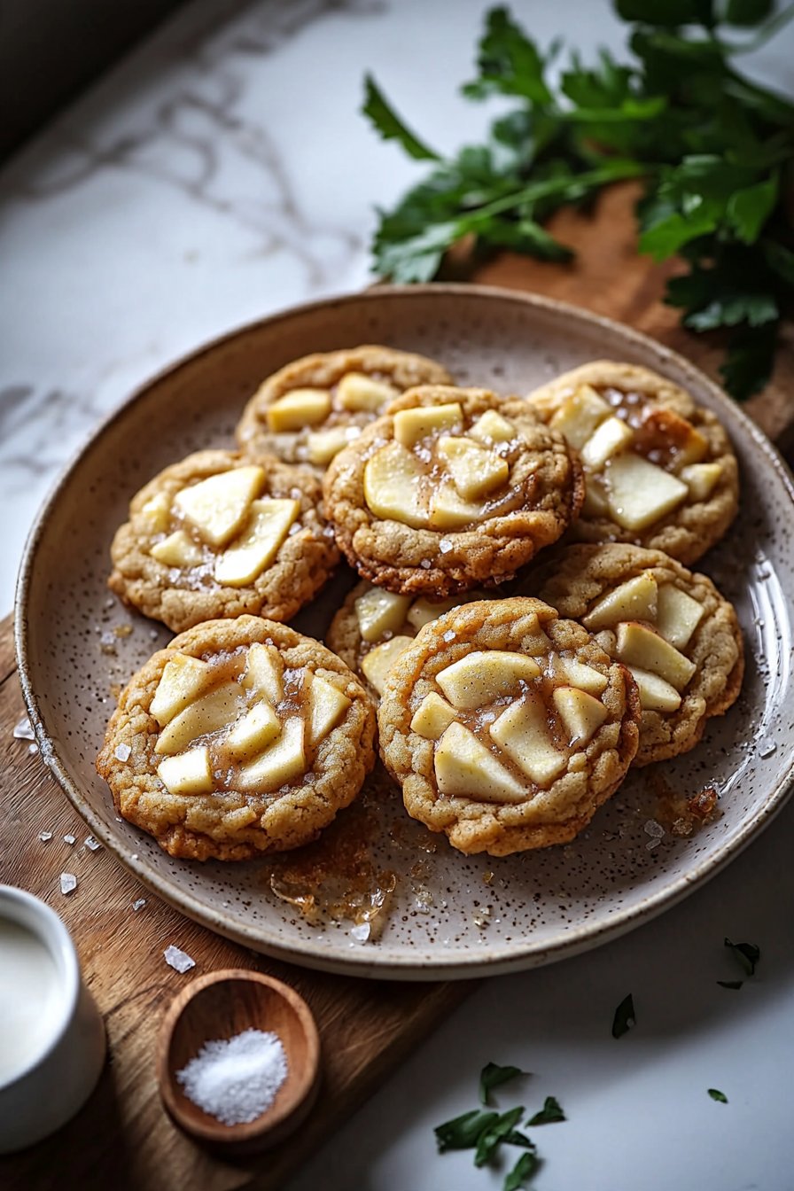 Apple Pie Cheesecake Cookies