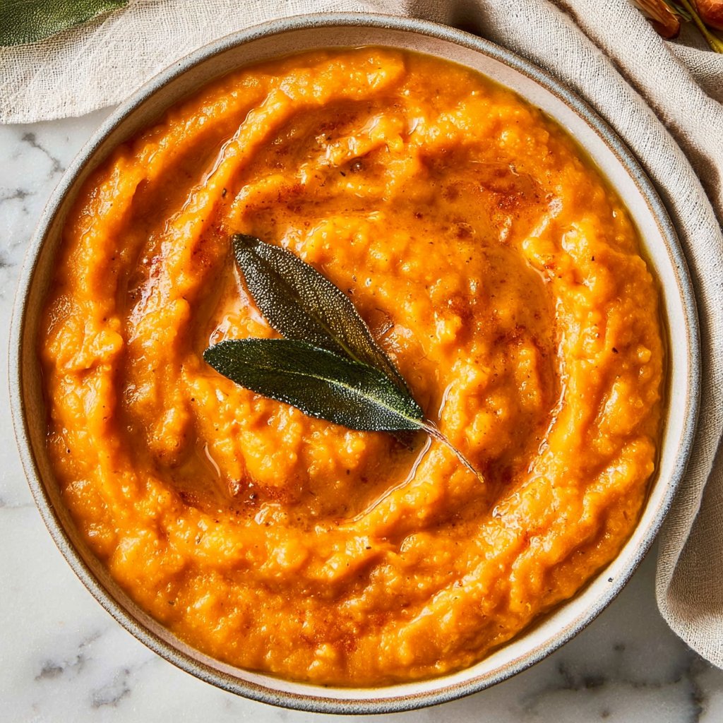 Brown Butter Sage Butternut Squash Purée