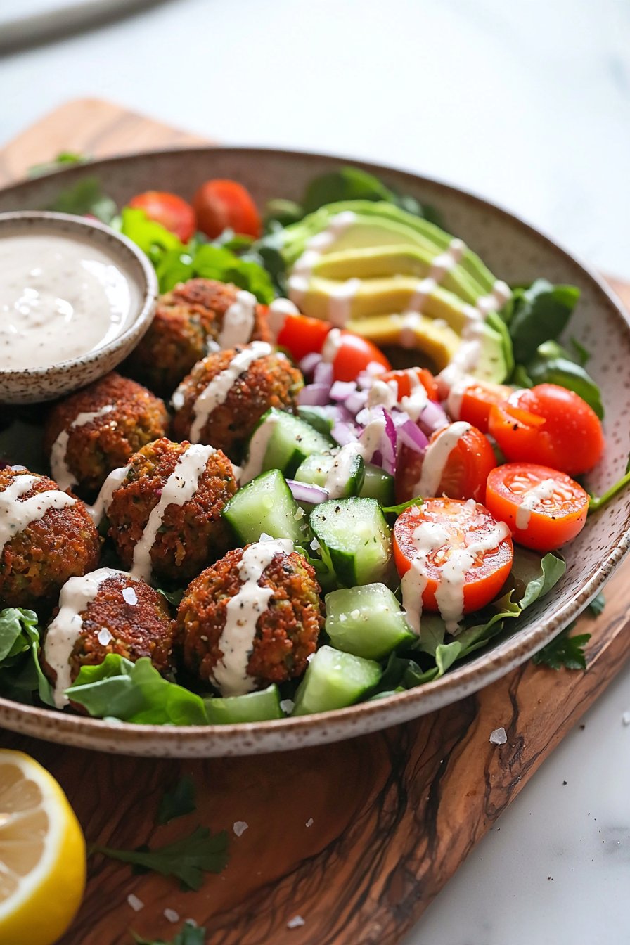Falafel Bliss Salad Bowl