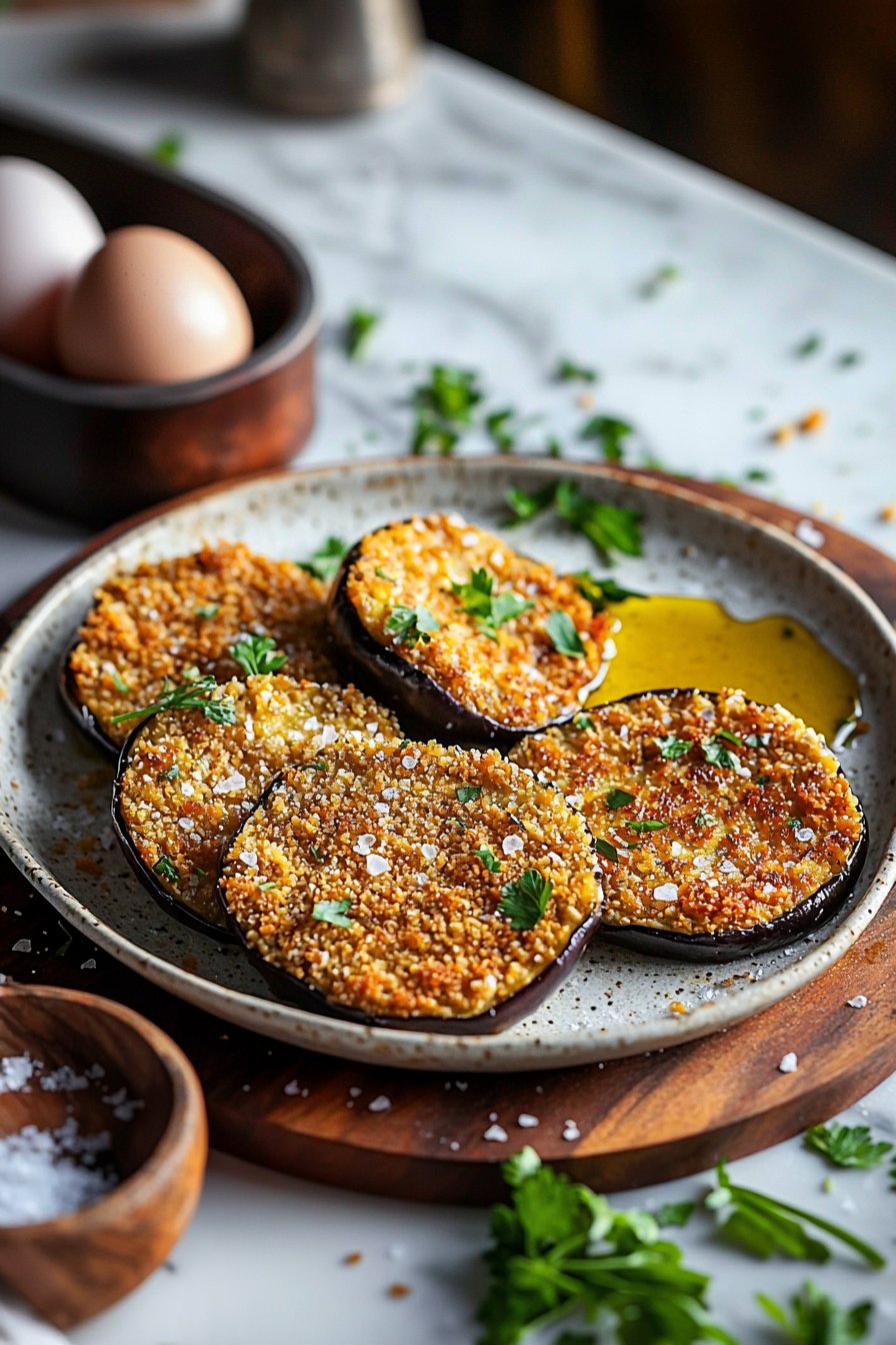 Breaded Eggplant