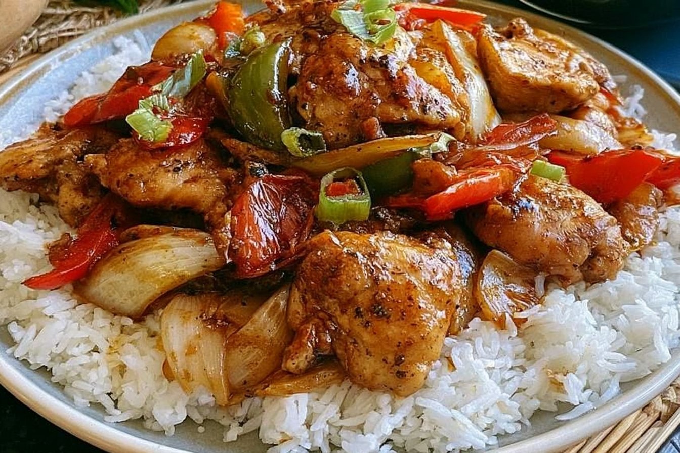 Black Pepper Chicken