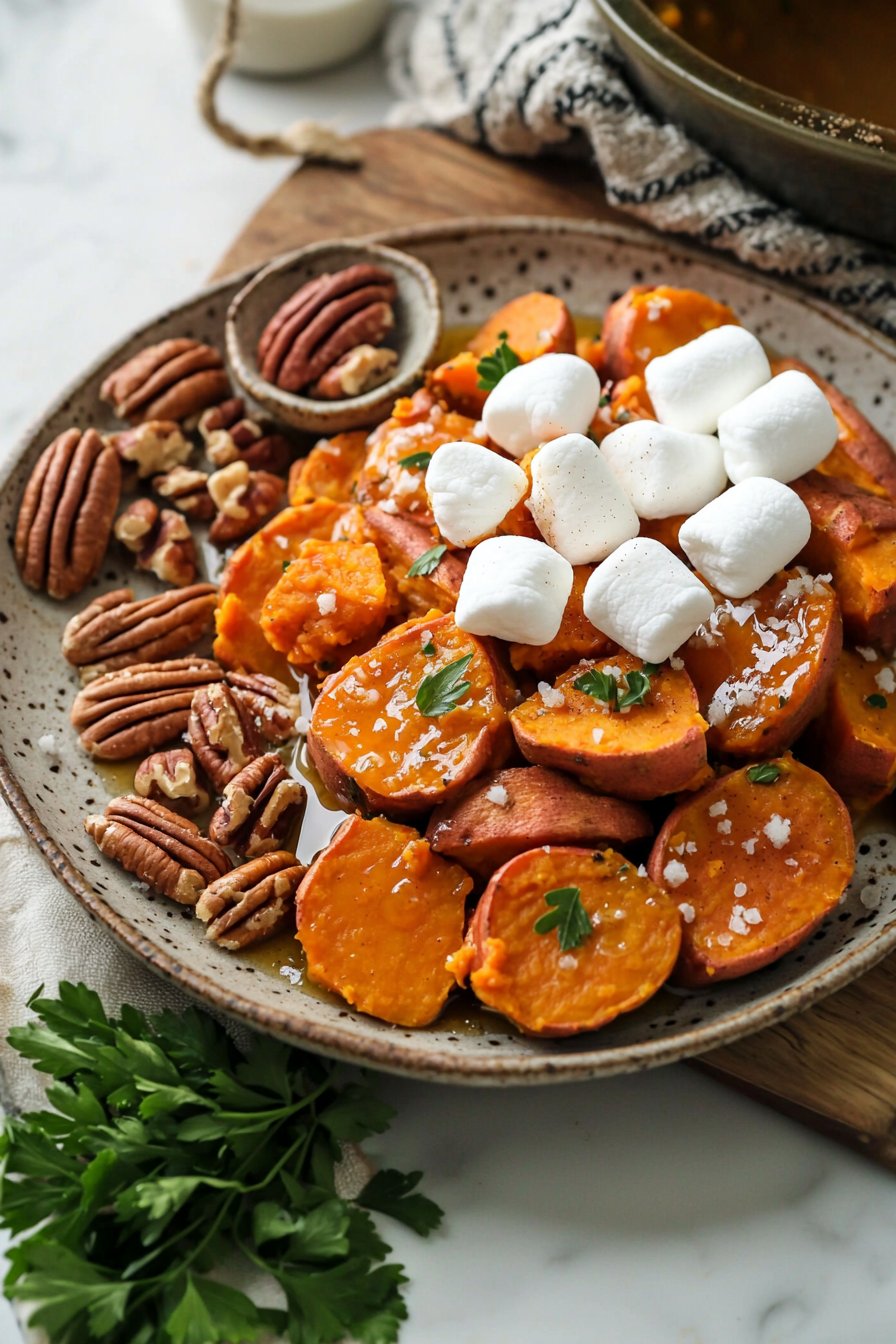 Healthy Sweet Potato Casserole