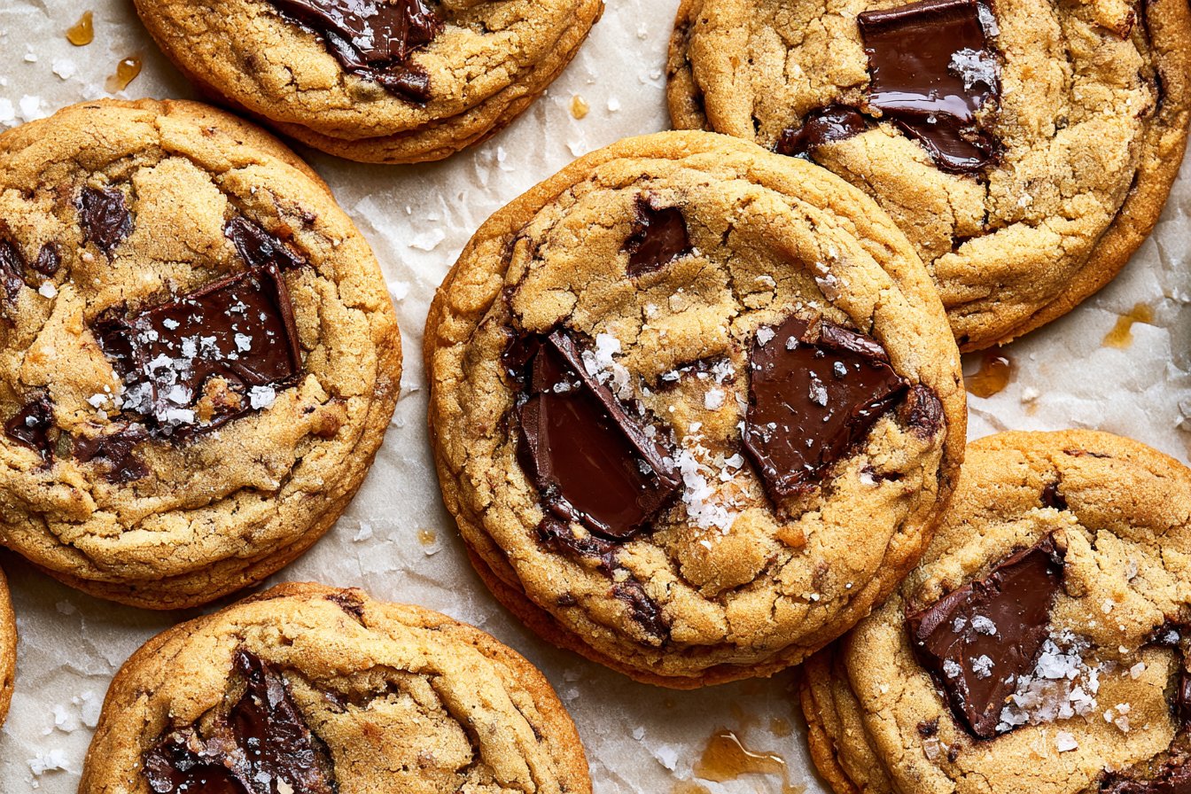 Brown Butter Chocolate Chunk Cookies