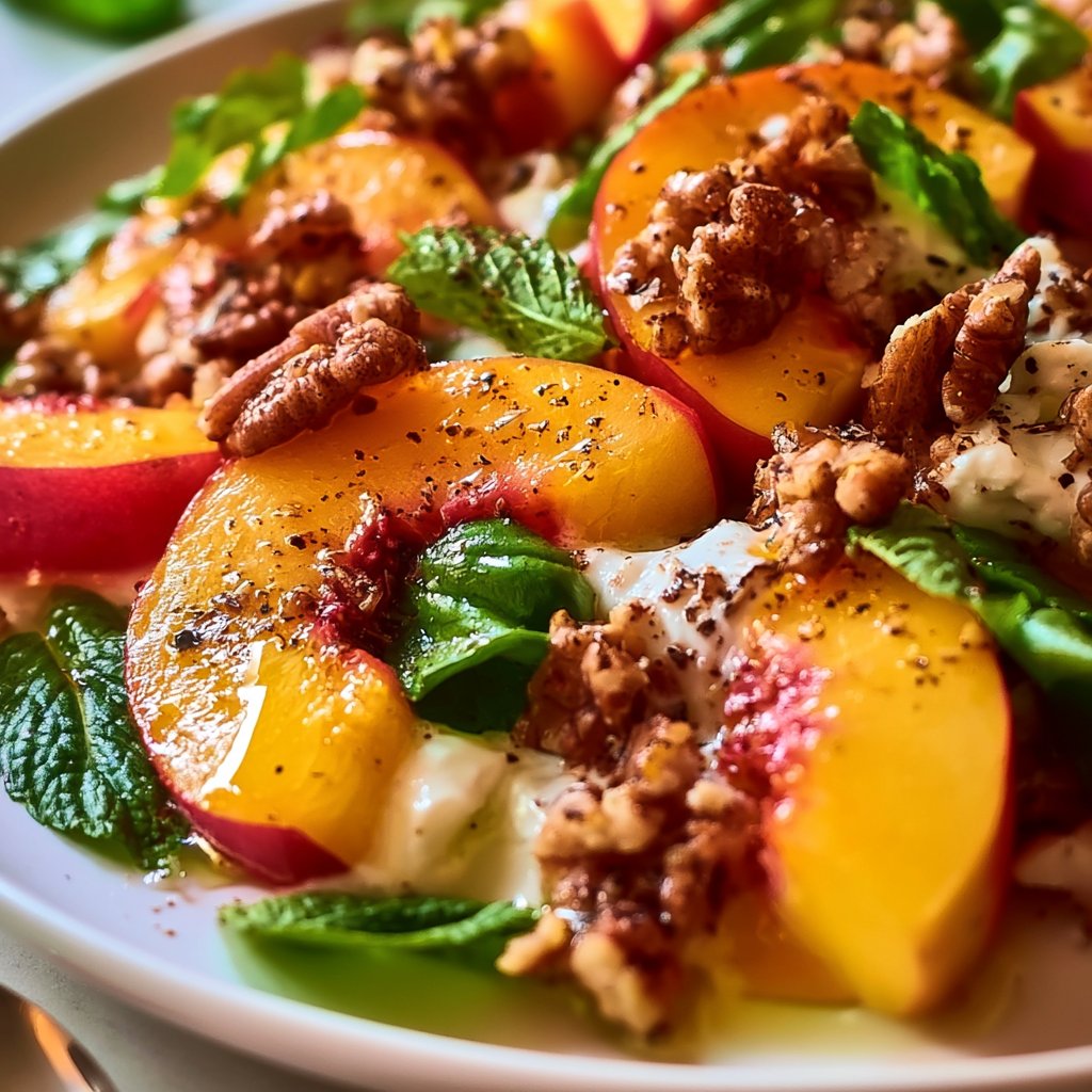 Millionärs-Pfirsichsalat