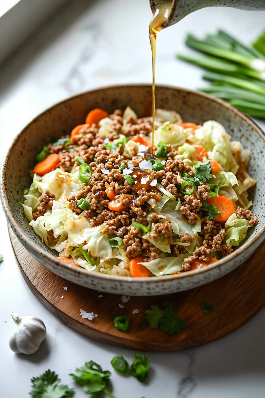 Low-Carb Egg Roll In A Bowl