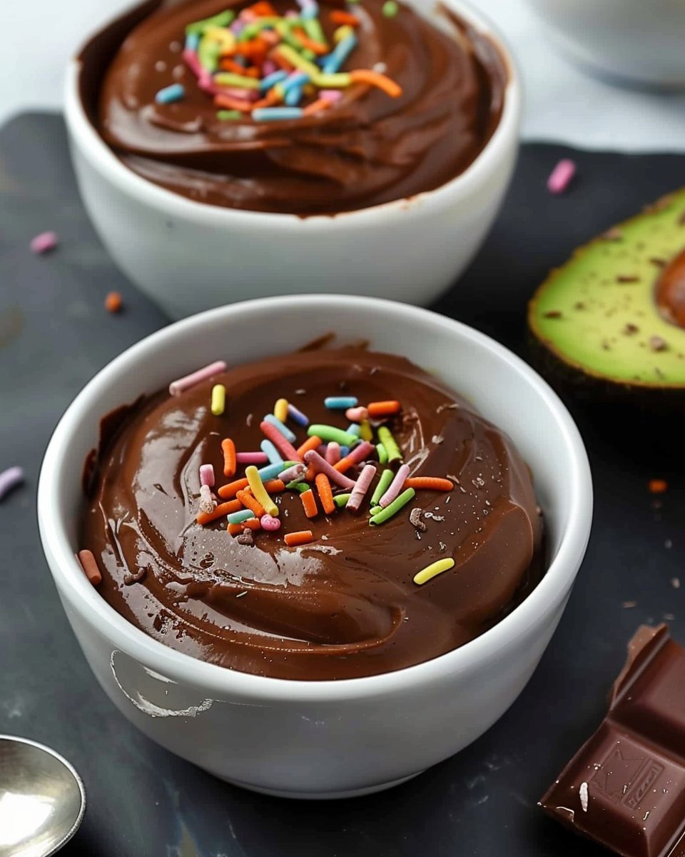 Avocado Chocolate Pudding