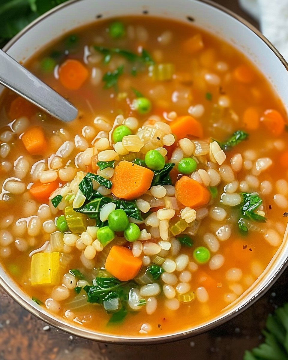 Veggie Barley Soup