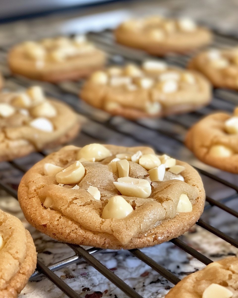 White Chocolate Macadamia Nut Cookies 2 White Chocolate Macadamia Nut Cookies