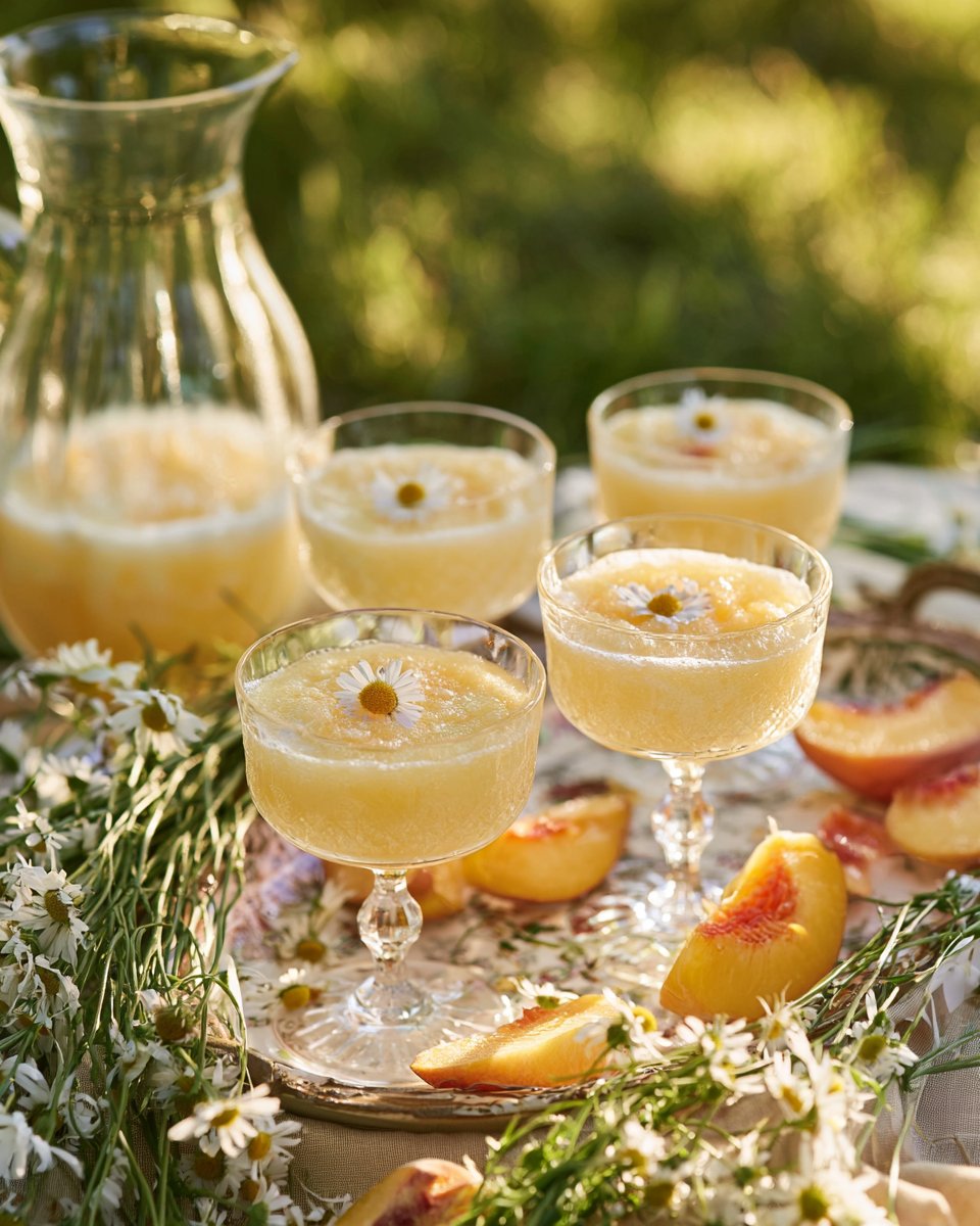 Peach Chamomile Lemonade