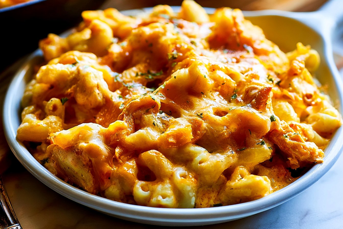 King Ranch Chicken Mac and Cheese