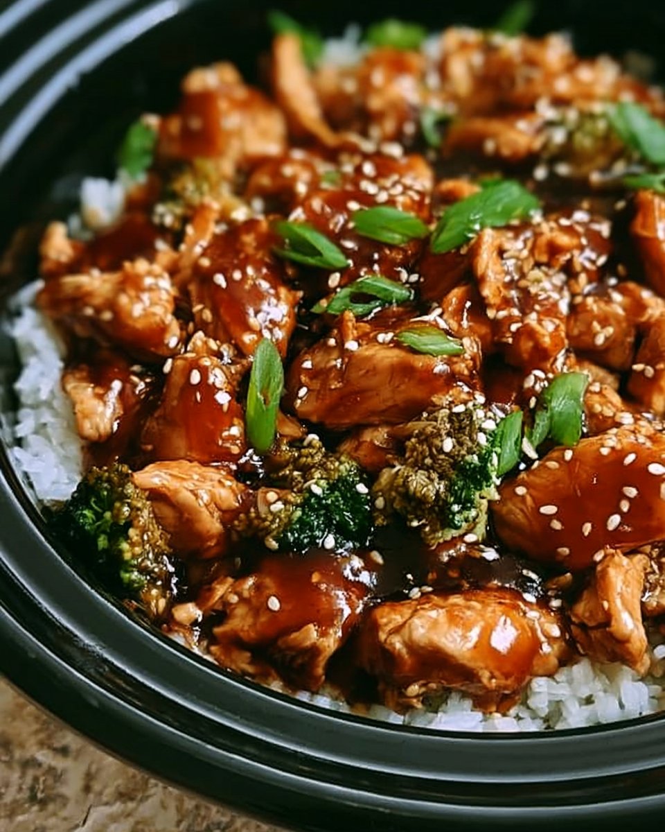 Easy Slow Cooker Teriyaki Chicken