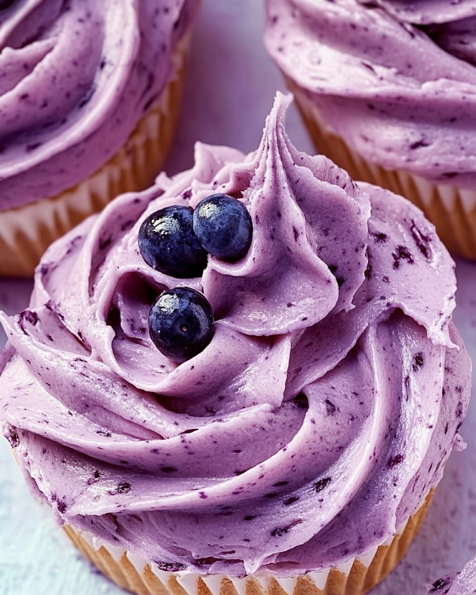 Homemade Blueberry Frosting