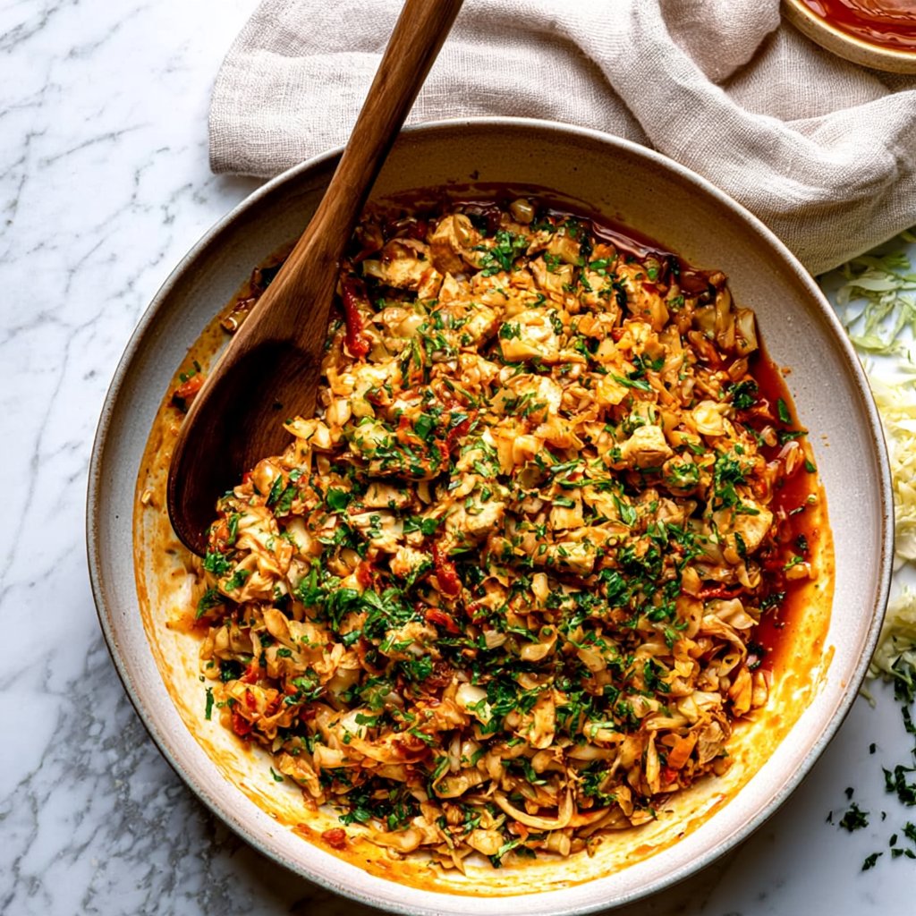 Easy Chicken and Cabbage Recipe - Little Broken