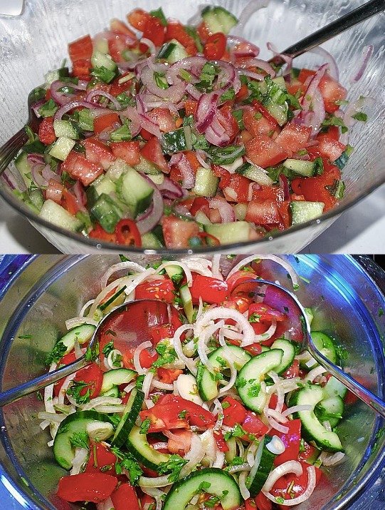 Türkischer Tomatensalat