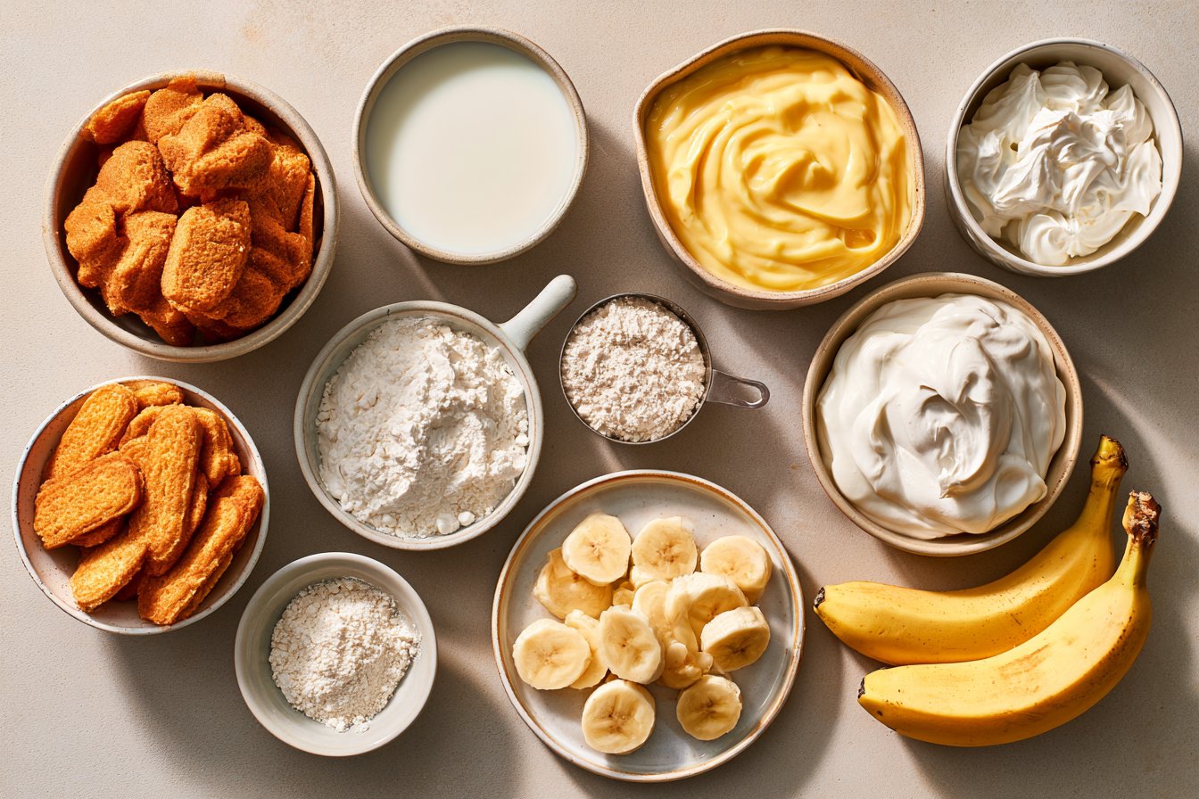 Banana Pudding Poke Cake