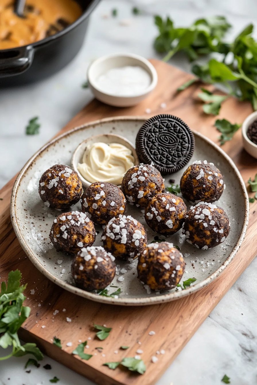 Pumpkin Oreo Balls