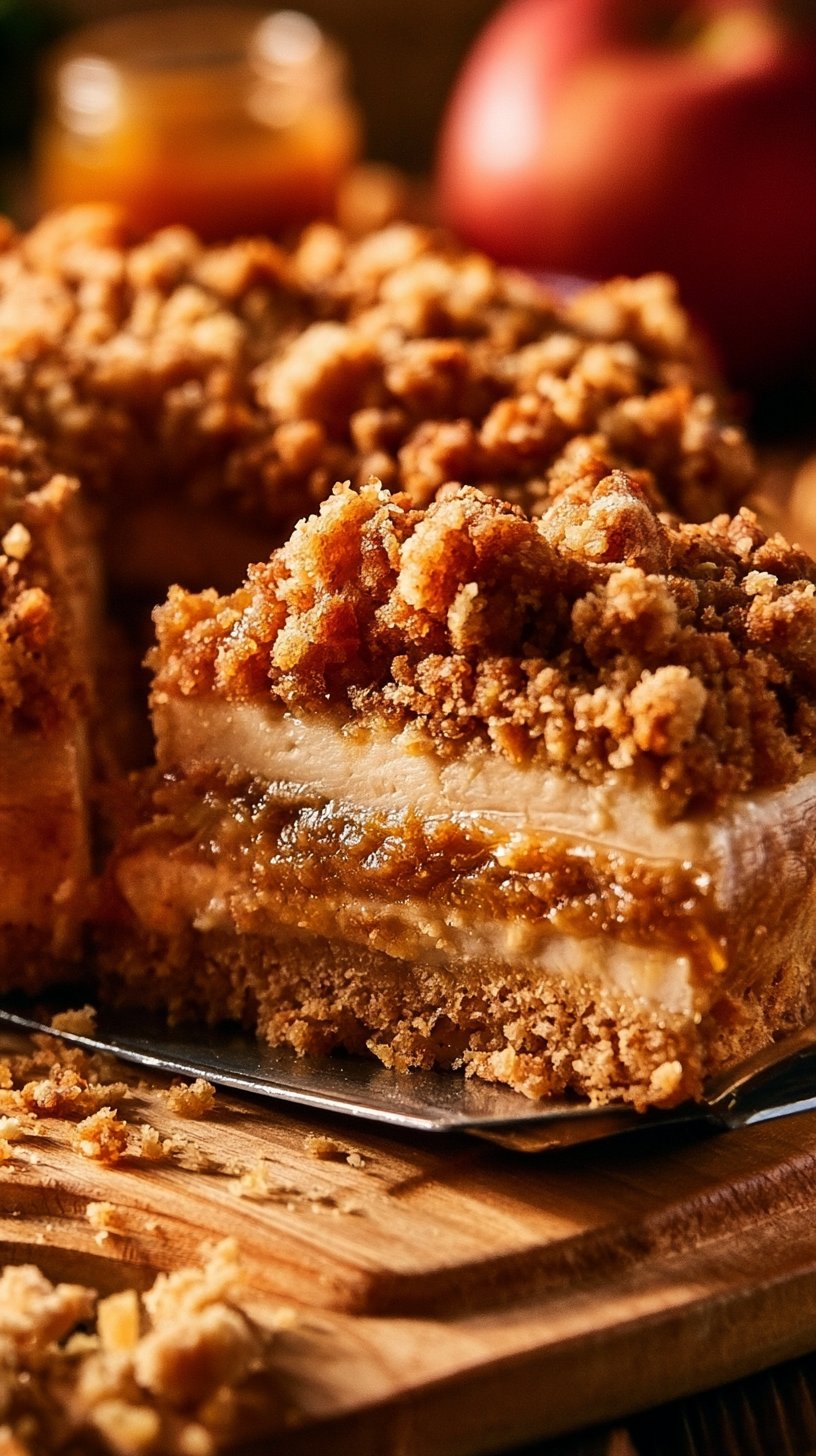 Salted Caramel Apple Pie Cheesecake