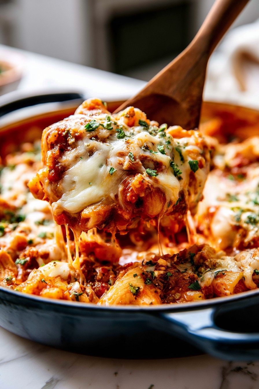 Easy Skillet Lasagna