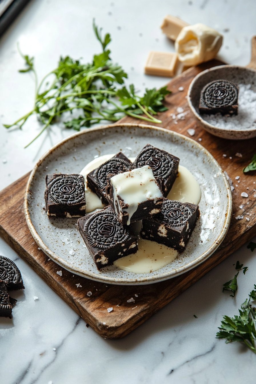 3-ingredient Oreo Fudge