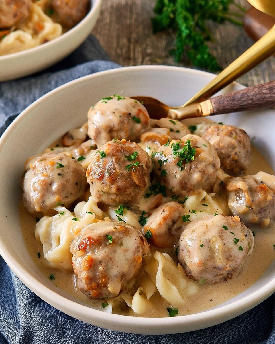 Slow Cooker Easy Swedish Meatballs