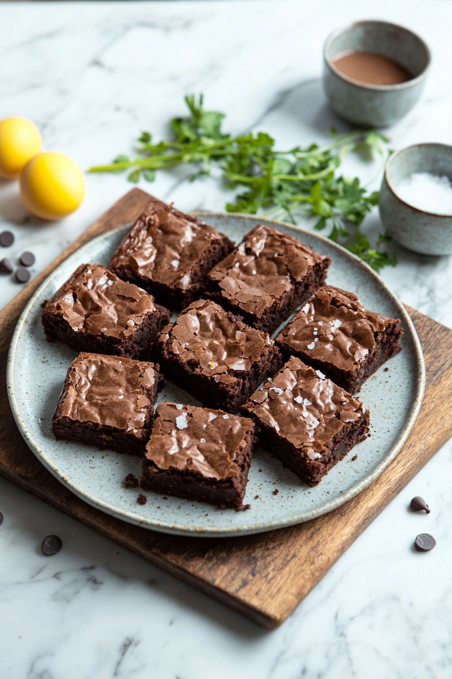 Fudgy Brown Butter Brownies