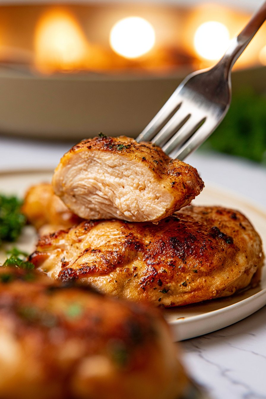 Air Fryer Crispy Chicken Thighs Recipe 1 Crispy Air Fryer Chicken Thighs