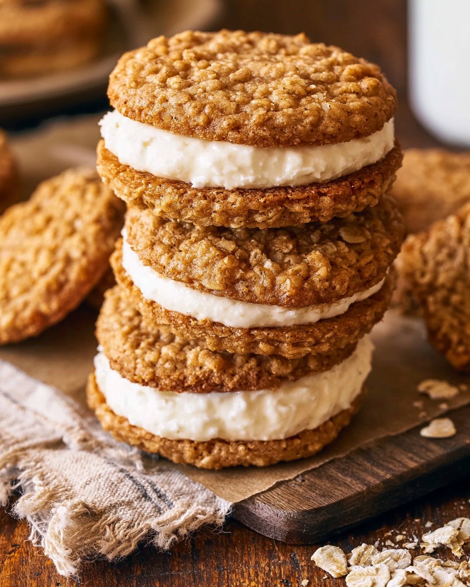 Homemade Oatmeal Cream Pies