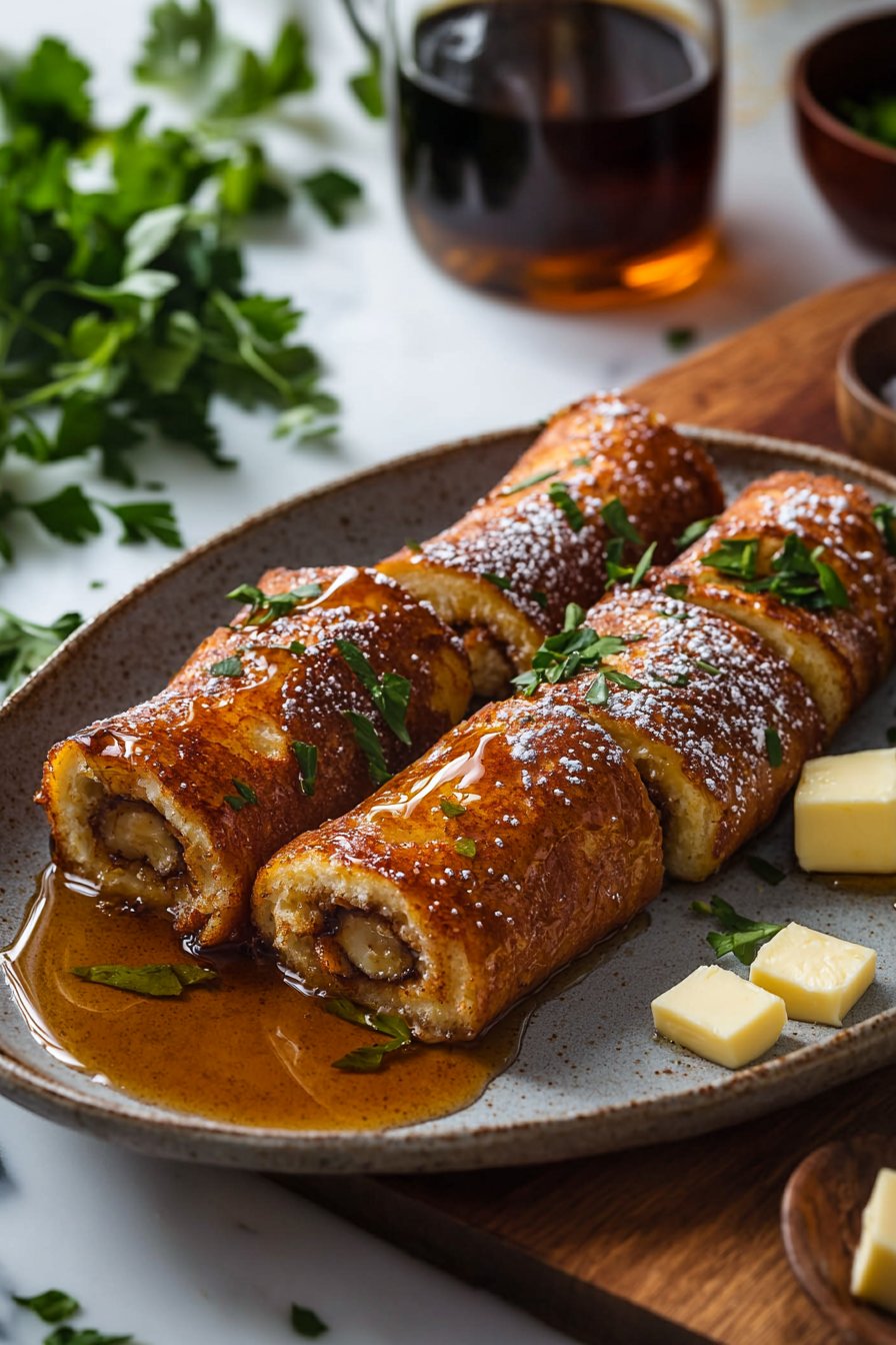 French Toast Roll-Ups