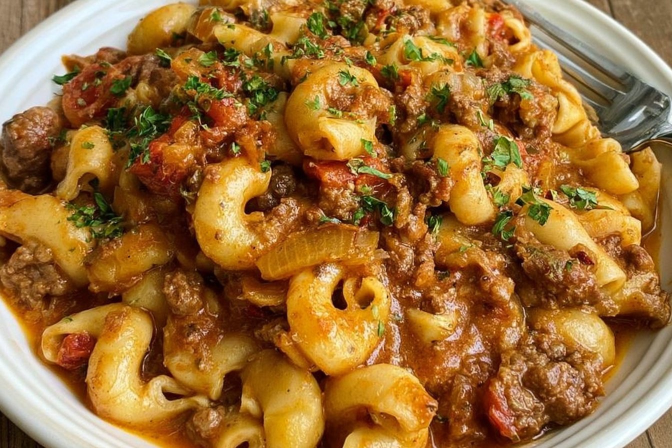 Gluten-Free Dairy-Free Hamburger Helper