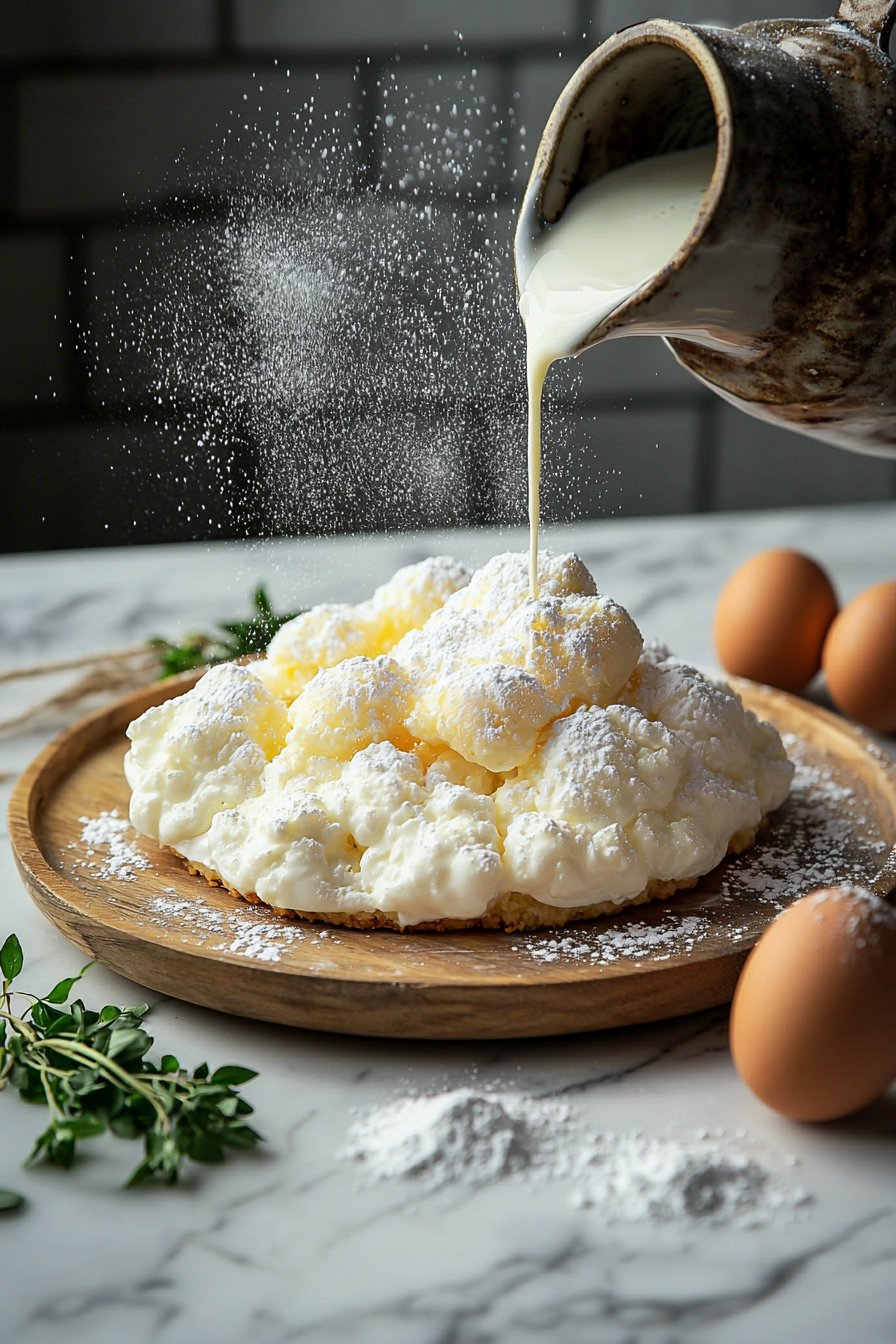 Joghurtwolkenkuchen