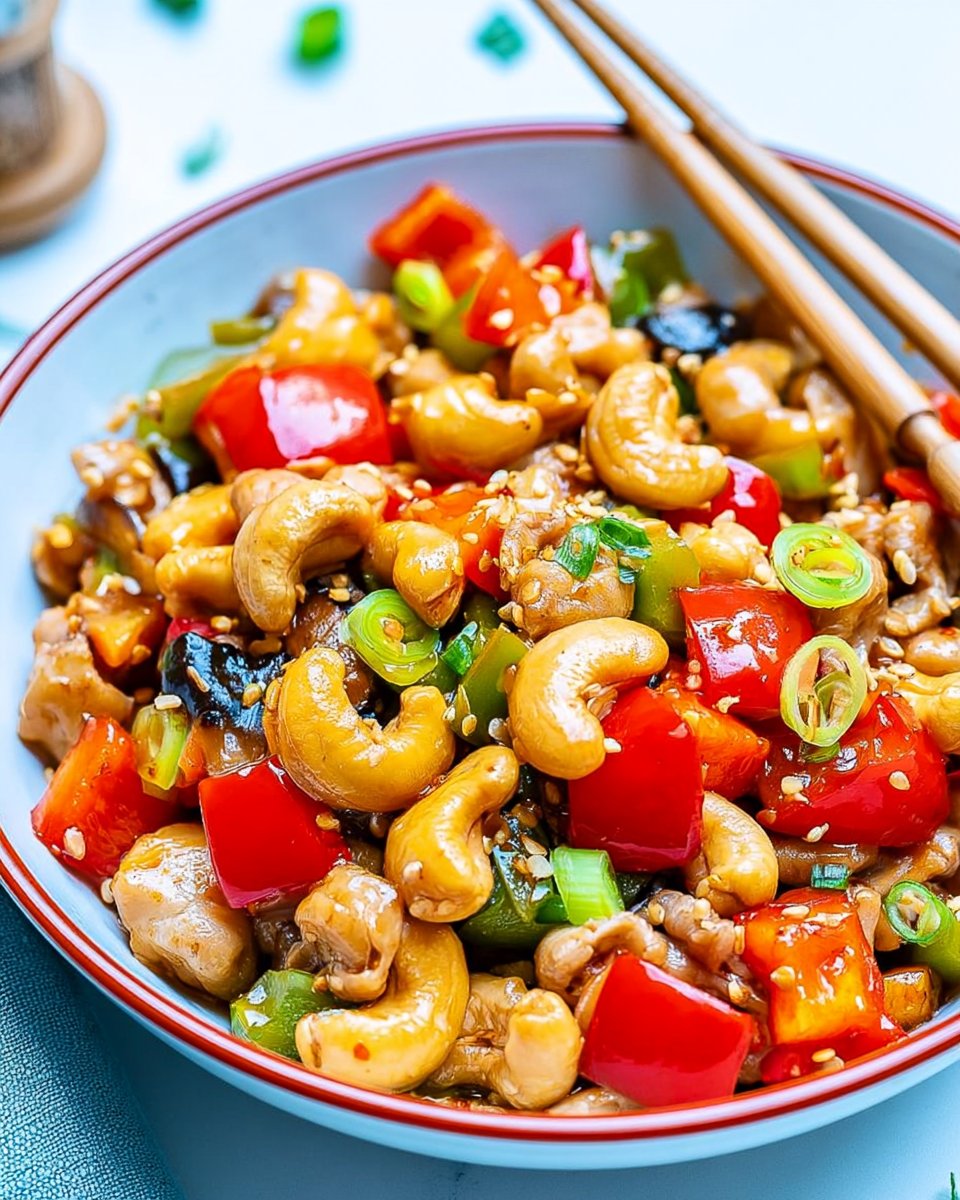 Easy Cashew Chicken Stir Fry