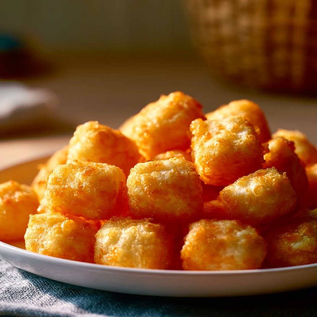 Knusprige Käse Puff Snacks
