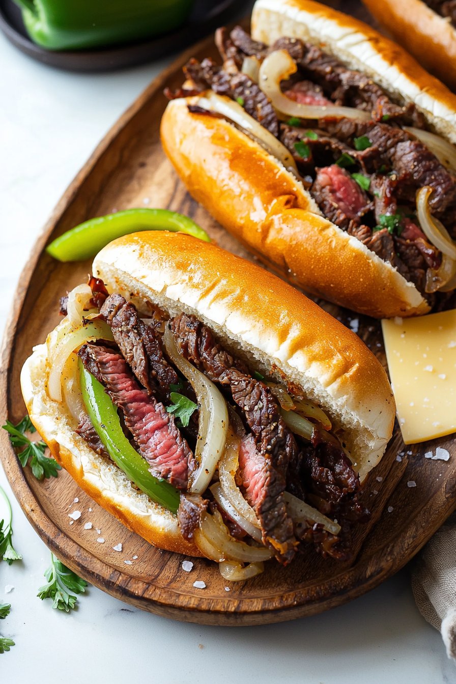 Philly Cheesesteak Sandwich