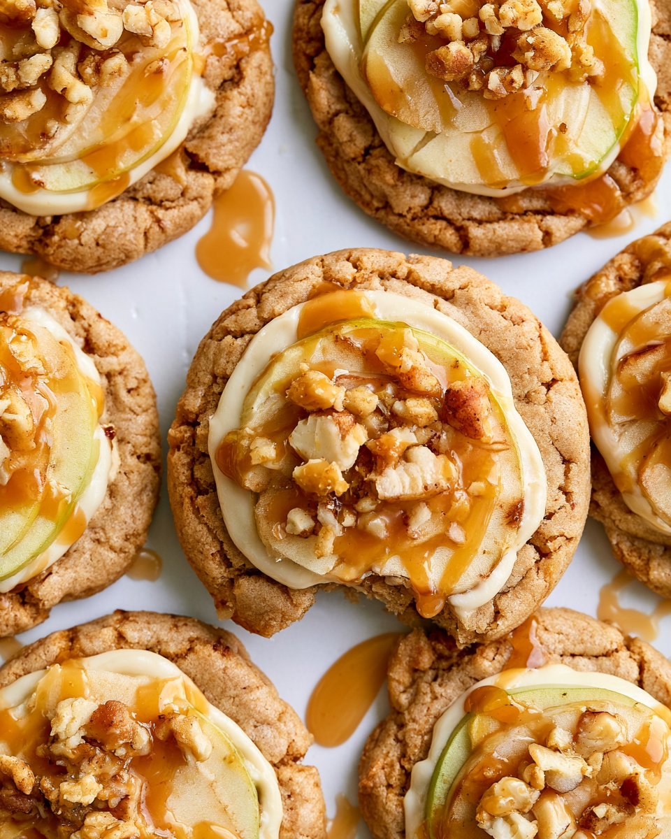 Caramel Apple Cookies
