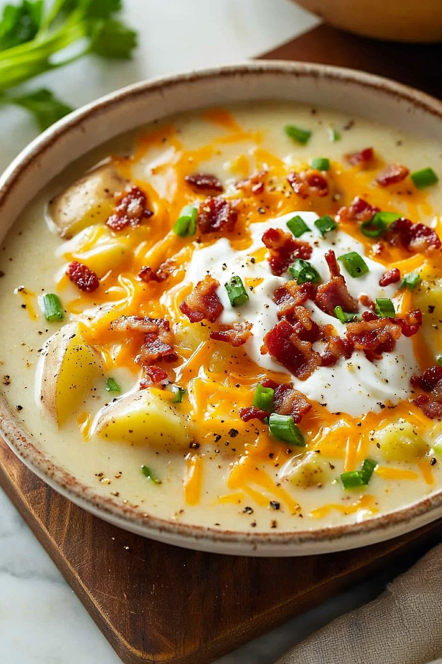 Easy Loaded Baked Potato Soup