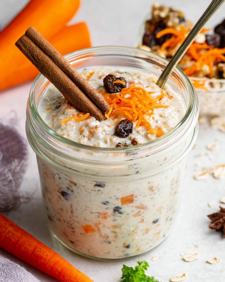 Carrot Cake Overnight Oats
