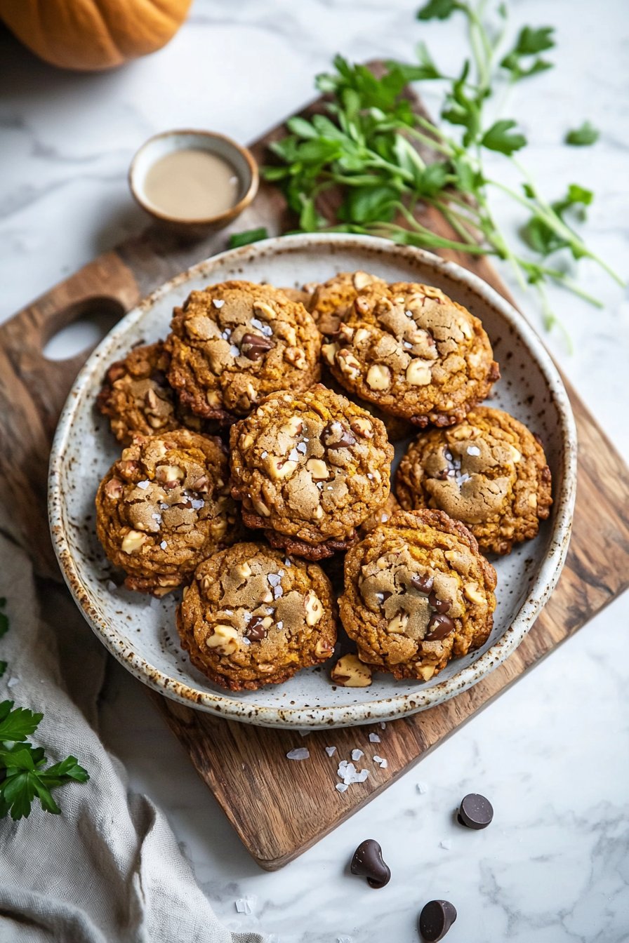 Pumpkin Coffee Cake Cookies