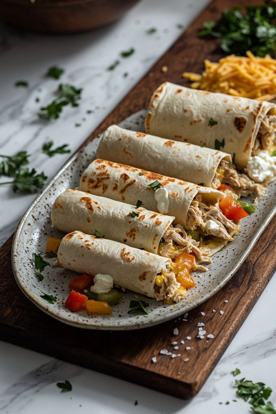 Breakfast Chicken Roll-Ups
