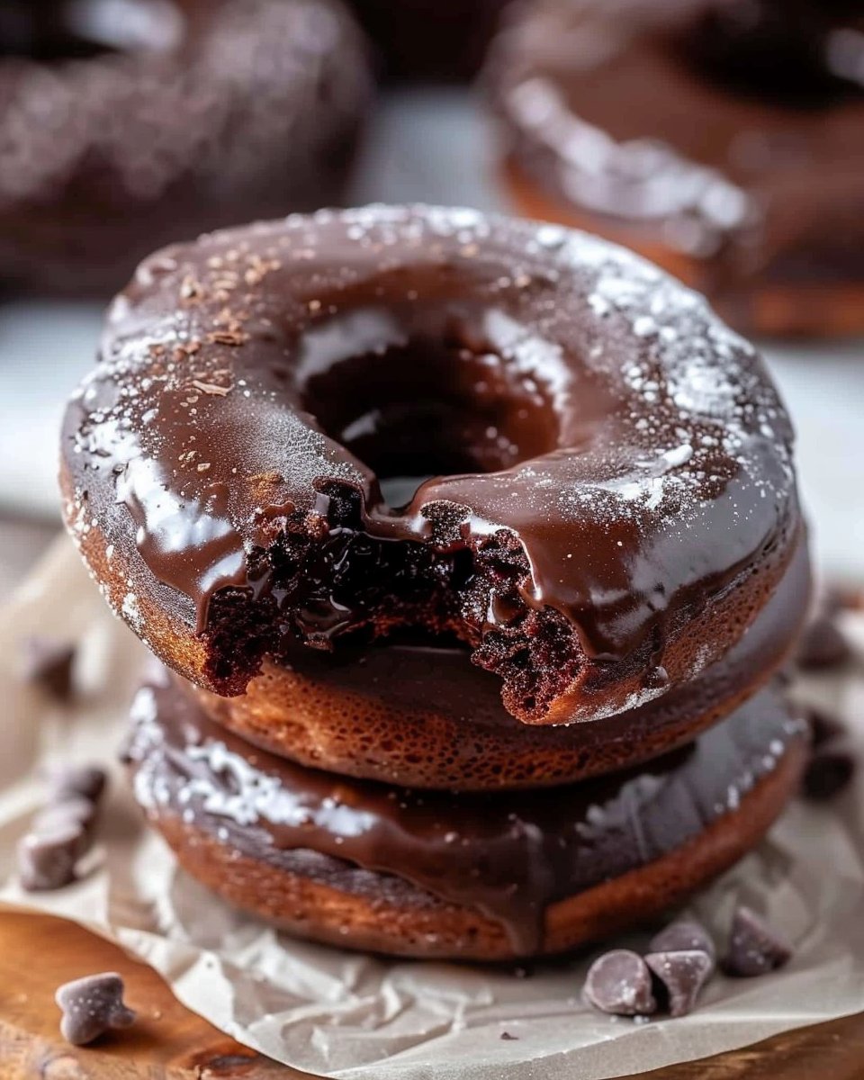 Chocolate Donuts - Bakerish