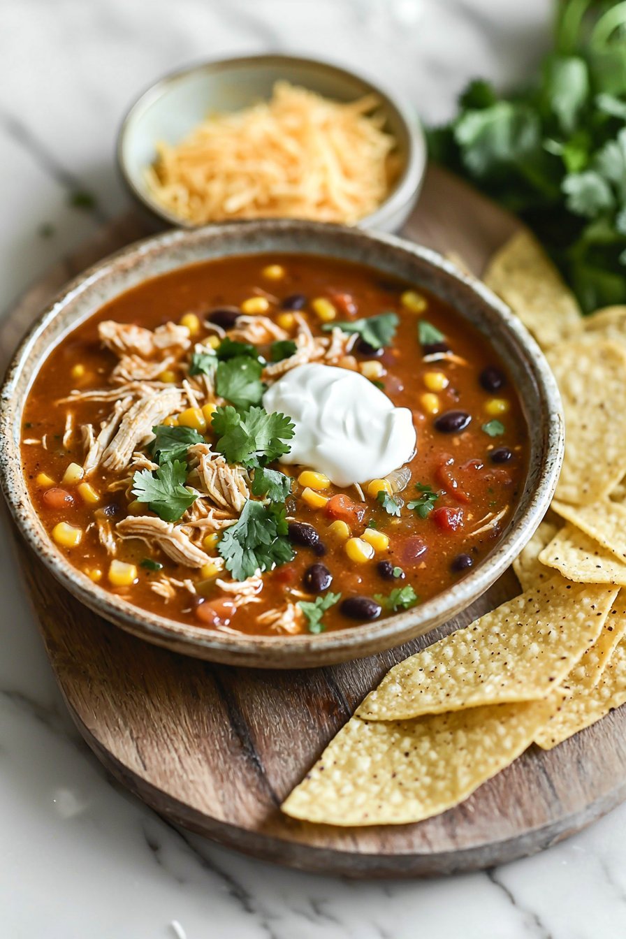 Chicken Enchilada Soup