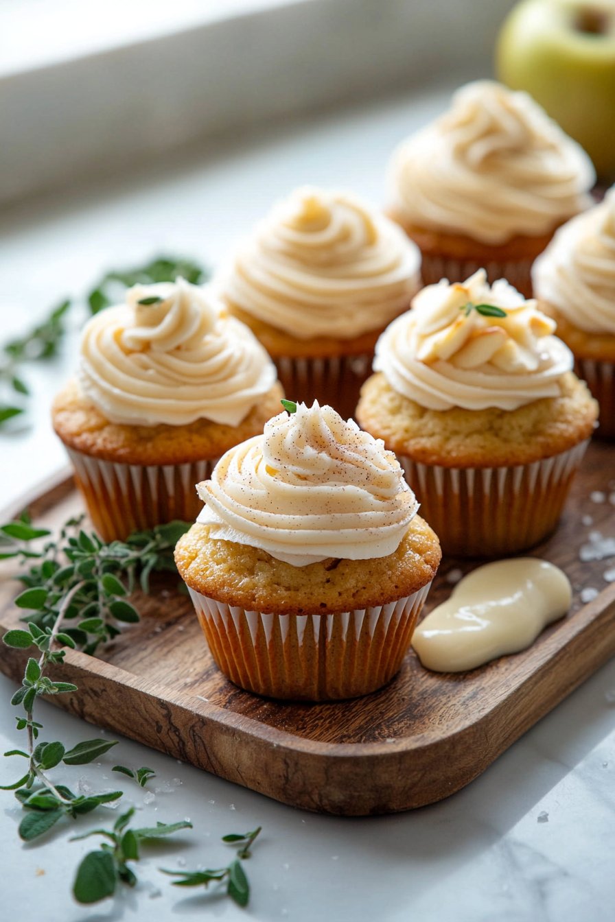 Apple Pie Cupcakes