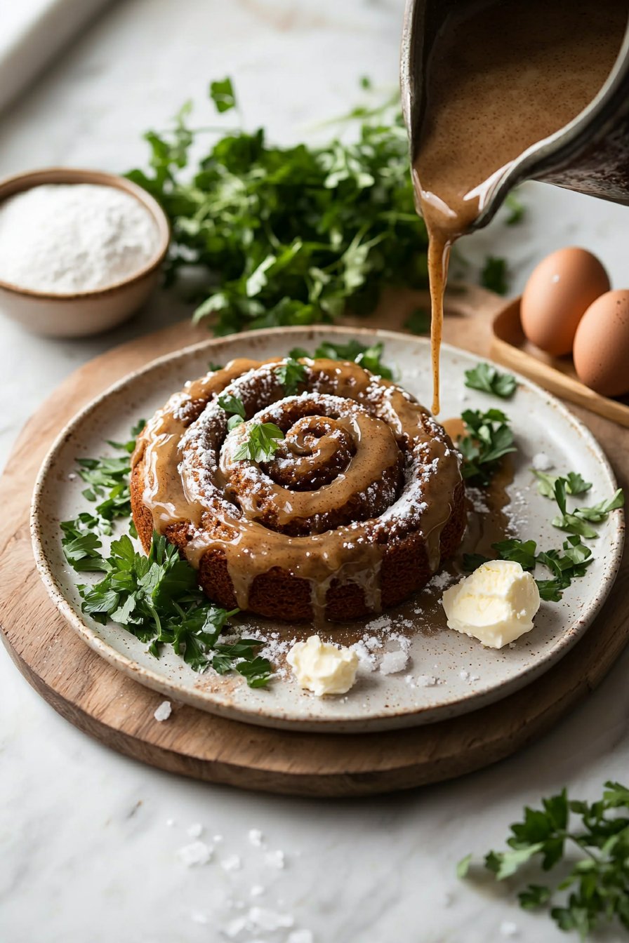 Zimtrollen Kuchen