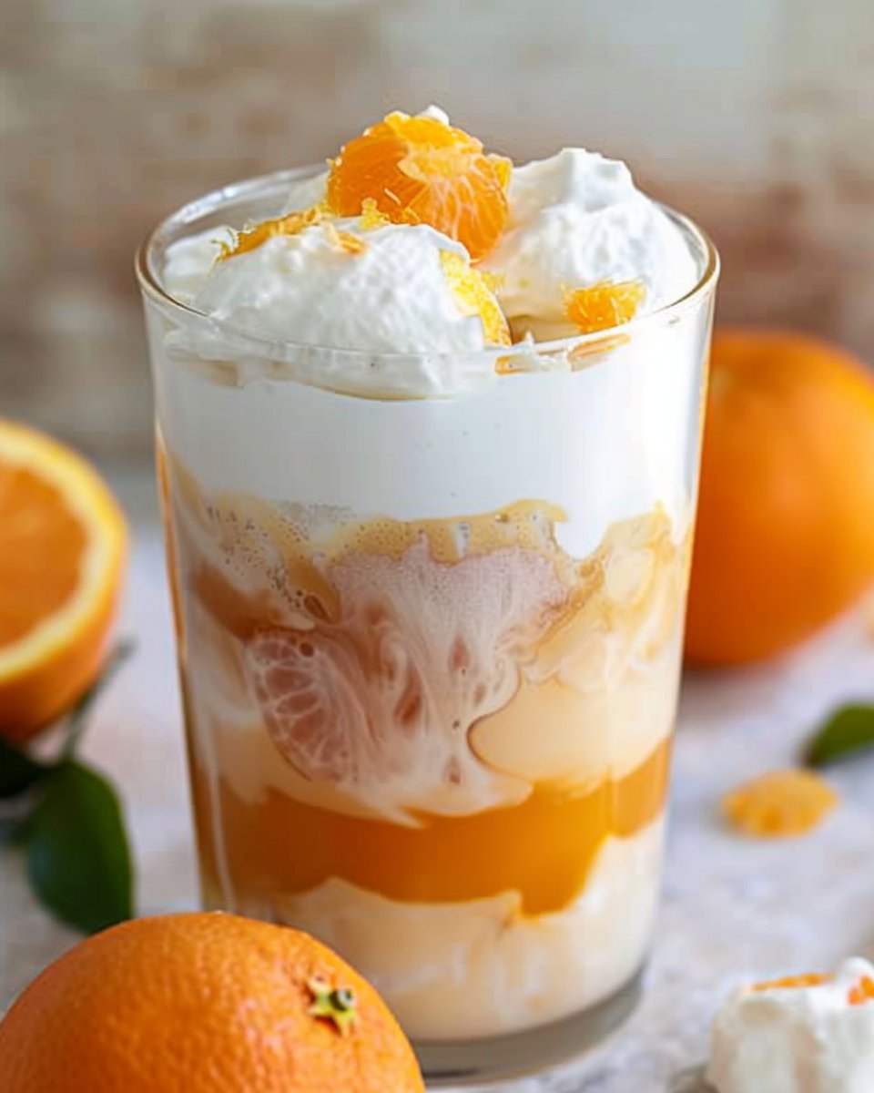 Orange Cream Cold Foam