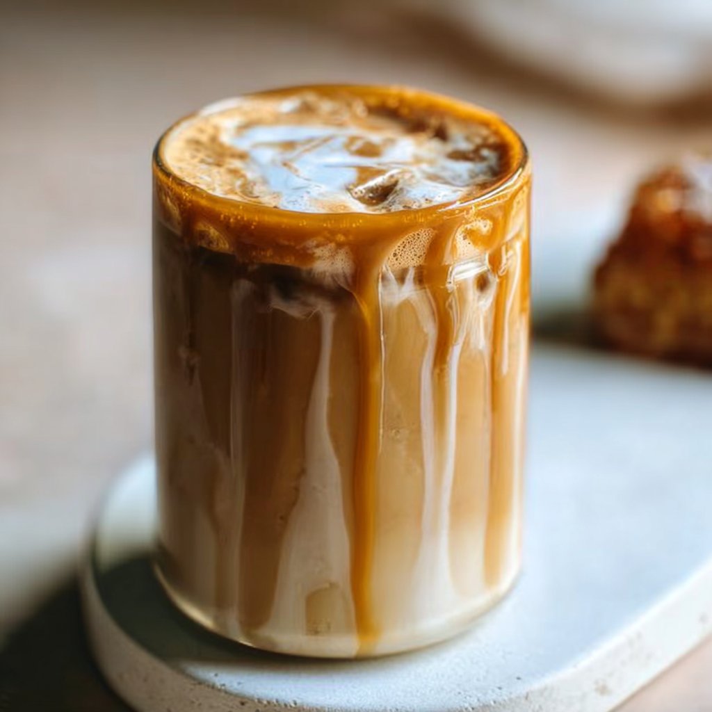 Salted Tahini Caramel Latte
