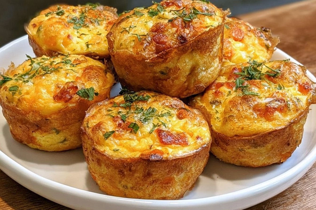 Gluten-Free Mini Quiche Muffins